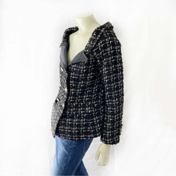 Faith Connexion Sailor Tweed Jacket Size 40 - Picture 4 of 11